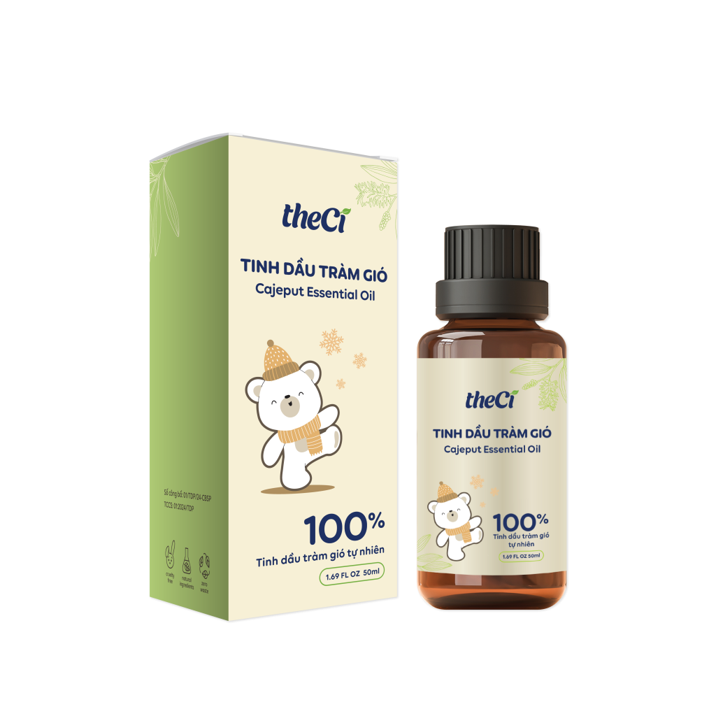 Tinh Dầu Tràm Gió TheCi Thanh Lọc Không Gian Gia Đình Bạn 50ml